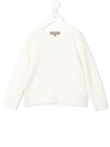 N•PEAL KNITTED ORGANIC CASHMERE JUMPER