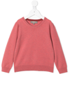 N•PEAL ORGANIC CASHMERE KNITTED JUMPER