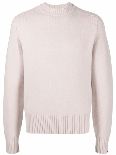 Extreme Cashmere Cashmere-blend High-neck Jumper In Pink