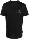 Philipp Plein Ss Iconic Plein Round-neck T-shirt In Black
