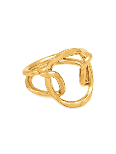 Tane Mexico Om 18k Yellow Gold Ring