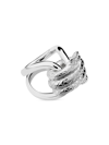 Tane Mexico Animales Sterling Silver Snake Knotted Ring