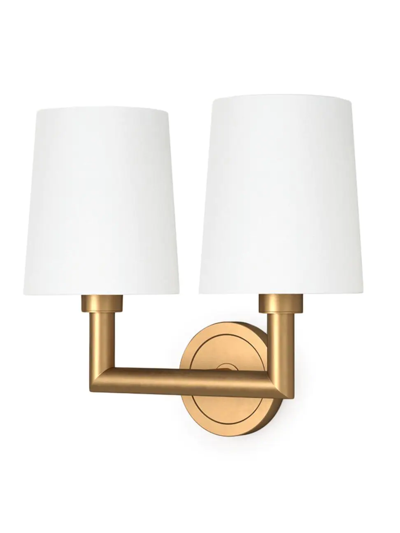 Regina Andrew Classics Southern Living Legend Double Sconce In Brass