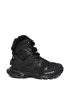 BALENCIAGA TRACK HIKE FUR SNEAKER BLACK