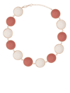 CAMEO & BEYOND ROSA DISK NECKLACE