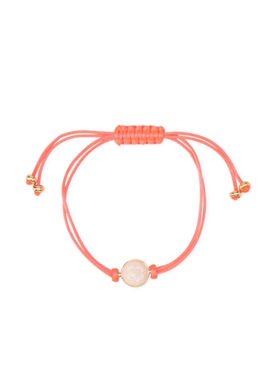 Cameo & Beyond Rose Silky Bracelet In Orange