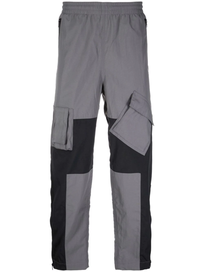 Billionaire Boys Club Panelled-shell Track Trousers In Grey