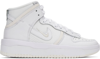 Nike Dunk High Rebel Sneakers In Summit White In 100 Summit White/whi