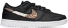 NIKE BLACK DUNK SE LOW SNEAKERS