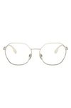 BURBERRY 54MM ROUND OPTICAL GLASSES