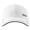 BOSS ATHLEISURE BOSS BASEBALL CAP WHITE