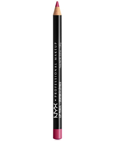 Nyx Professional Makeup Slim Lip Pencil Creamy Ling-lasting Lip Liner In Bloom