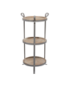 ROSEMARY LANE IRON INDUSTRIAL ACCENT TABLE