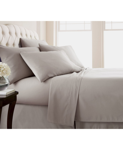 Southshore Fine Linens Sheet Set For Adjustable Mattresses With Bonus Pillowcases 7-piece Set, Split King In Ivory