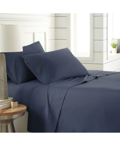 Southshore Fine Linens Chic Solids Ultra Soft 4-pc. Sheet Set, Full In Navy