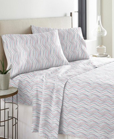 Pointehaven Heavy Weight Cotton Flannel Sheet Set Bedding In Metro