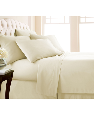 Southshore Fine Linens Sheet Set For Adjustable Mattresses With Bonus Pillowcases 7-piece Set, Split King In Off-white