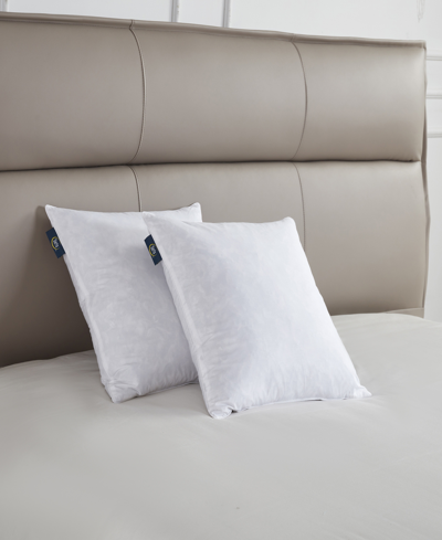Serta Feather Filled 2-pack Pillow, 20" X 20" In White