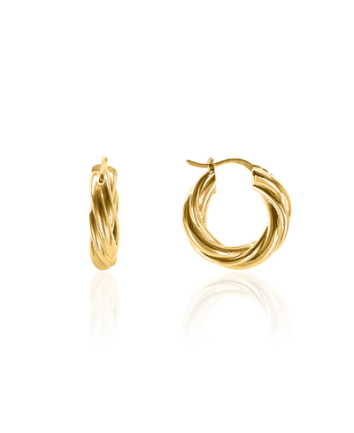 Oma The Label Abma Medium Hoops In Gold Tone