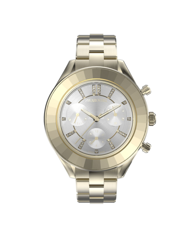 Swarovski Octea Lux Sport Unisex Gold-tone Bracelet Watch, 37mm
