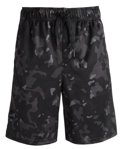 Ideology Kids' Toddler & Little Boys Printed Shorts, Created For Macy's In Deep Black