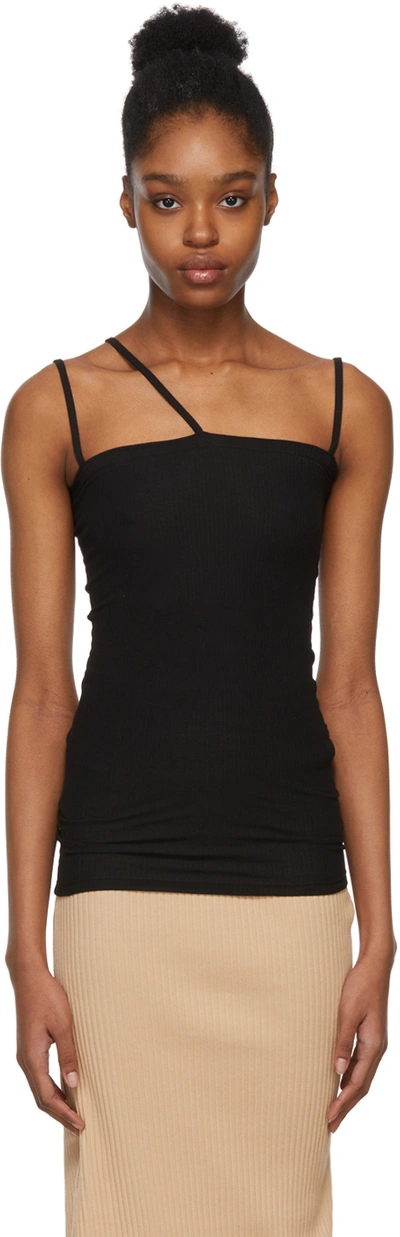 Baserange Nida Multi-strap Tank-top In Schwarz