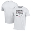 UNDER ARMOUR UNDER ARMOUR WHITE CINCINNATI BEARCATS 2021 AAC FOOTBALL CONFERENCE CHAMPIONS UNDEFEATED T-SHIRT