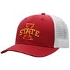 TOP OF THE WORLD TOP OF THE WORLD CARDINAL/WHITE IOWA STATE CYCLONES TRUCKER SNAPBACK HAT