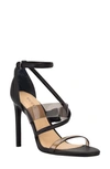 Guess Women's Felecia Lucite Dress Sandals Women's Shoes In Black/ Smoke