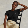 Polo Ralph Lauren Cotton Crewneck Tee In Polo Black