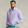 Polo Ralph Lauren The Rl Fleece Hoodie In Sky Lavender