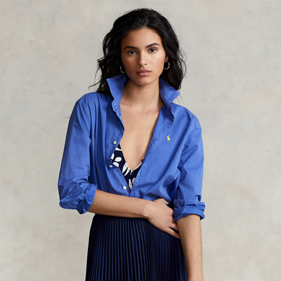★★POLO RALPH LAUREN★★ W Relaxed Fit Cotton Twill Shirt W Relaxed Fit Cotton Twill Shirt for Women | Ralph Lauren® OM