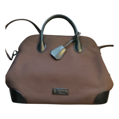 Pre-owned Missoni Cloth Handbag In Brown