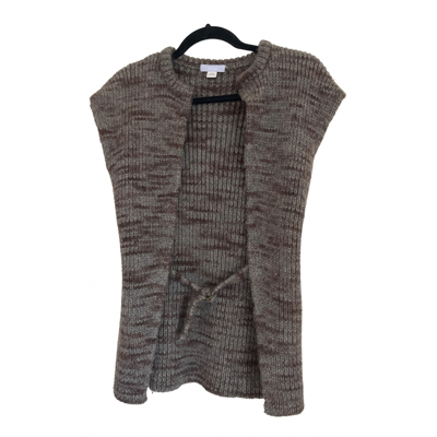 Pre-owned Vera Wang Wool Knitwear In Grey