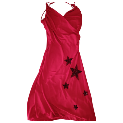 Pre-owned Versus Mid-length Dress In Red
