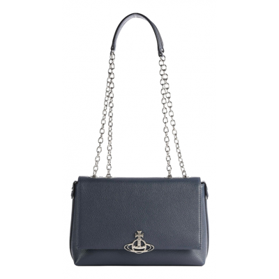 Pre-owned Vivienne Westwood Leather Handbag In Blue