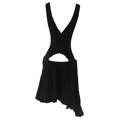 Pre-owned Chloé Wool Skirt In Black