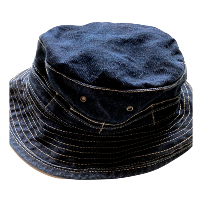 Pre-owned G-star Raw Hat In Blue