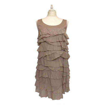 Pre-owned Massimo Dutti Dress In Pink