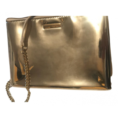 Pre-owned Ted Baker Crossbody Bag In Gold