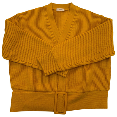 Pre-owned Suitsupply Wool Jumper In Yellow