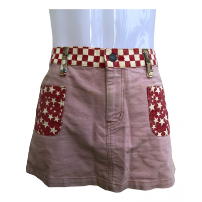 Pre-owned Hysteric Glamour Mini Skirt In Multicolour