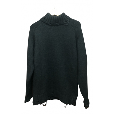Pre-owned Maison Flaneur Wool Pull In Black