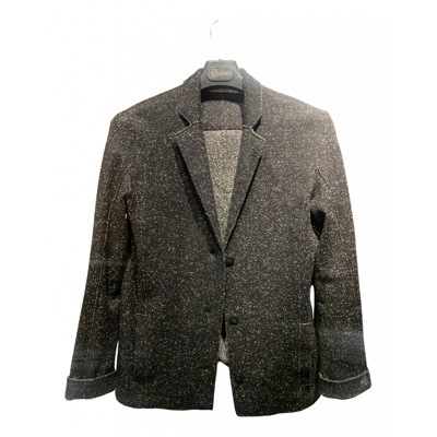 Pre-owned Alexander Wang T Wool Coat In Grey