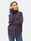 Michael Stars Marcy Thermal Tunic In Purple
