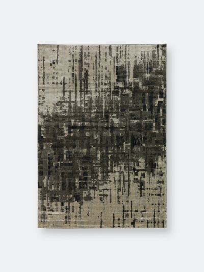 Addison Rugs Addison Atlas Crosshatch Grey Rug