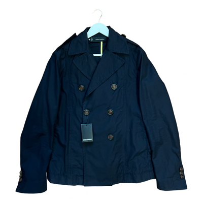 Pre-owned Dsquared2 Jacket In Blue