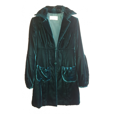 Pre-owned Valentino Jacket In Green