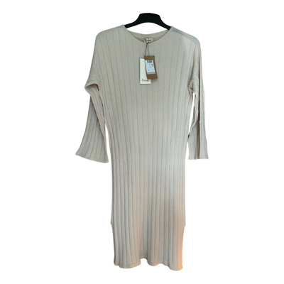 Pre-owned Dixie Maxi Dress In White