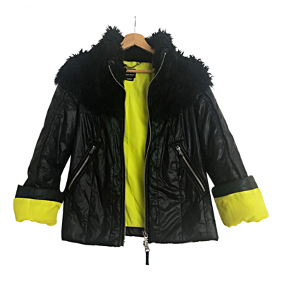 Pre-owned Miss Sixty Puffer In Black